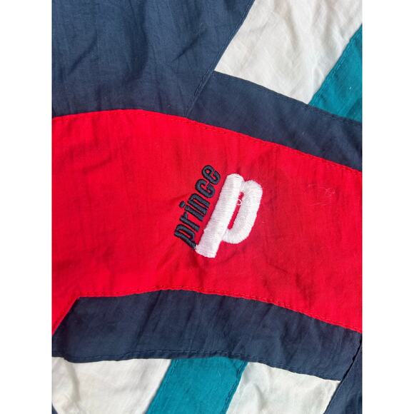 Vintage 80s Prince (Tennis Warm Up) Windbreaker Jacket XL - Picture 5 of 6